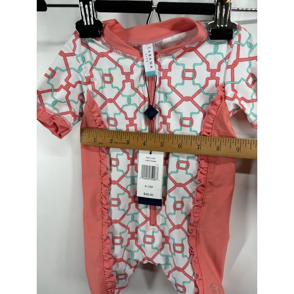 Cabana Life • Rashguard Girls Size 6- 12m • 50+ UV Protection • Swimwear New